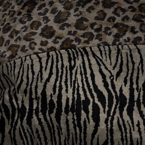 Leopard and Zebra Print Bedding Set